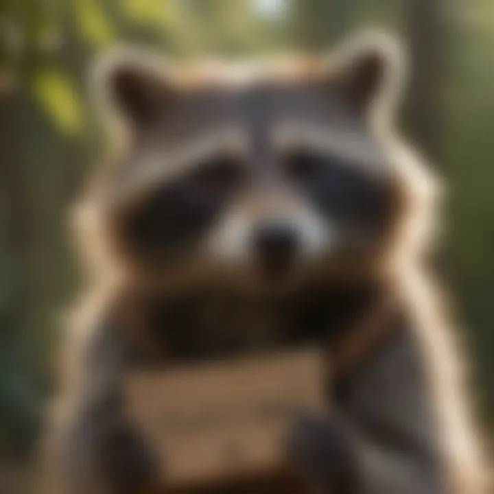 Comparison of different raccoon deterrent methods