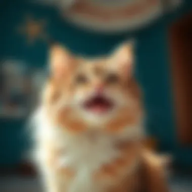 Happy Cat After Waterless Flea Shampoo Treatment Happy cat post waterless flea shampoo treatment