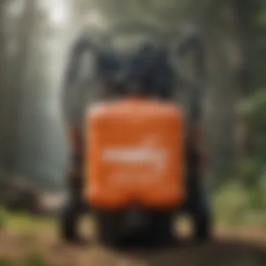 Robust Construction of B&G PestPro IV Detailed view of B&G PestPro IV Backpack Sprayer showcasing its robust construction