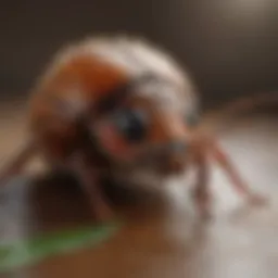 A close-up view of common pests found in Cameron Park