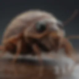 A detailed illustration of common household pests