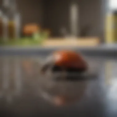Natural Pest Control Solutions Natural remedies for pest control displayed on a kitchen counter