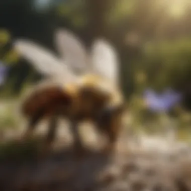 Ecological Importance of Bees Ecological balance with bees in nature