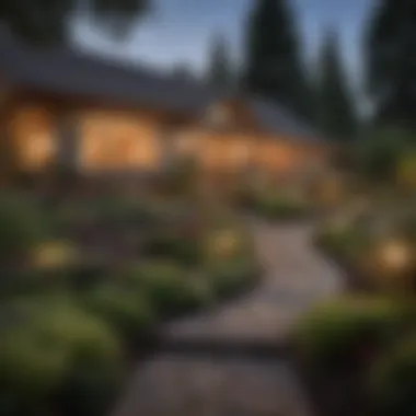 Healthy Living Spaces in Molalla An overview of a residential area in Molalla with healthy landscapes