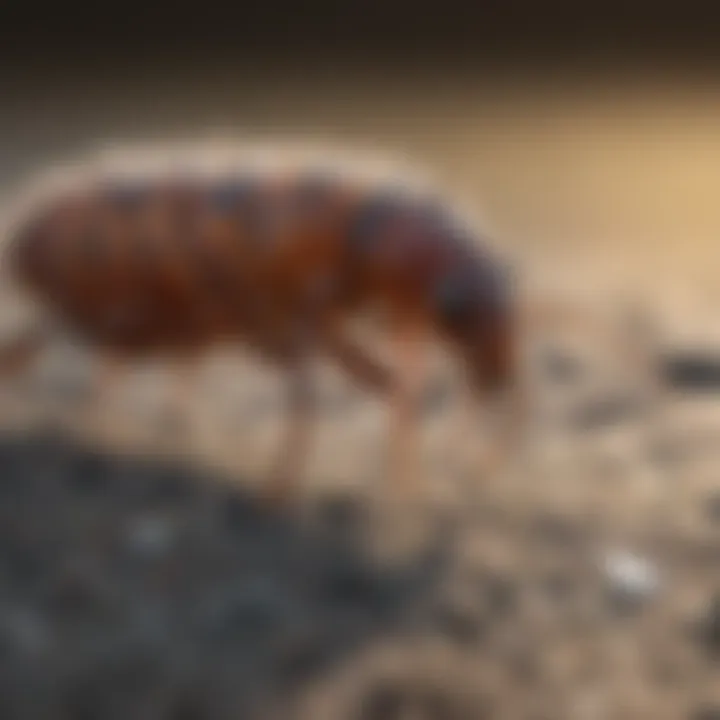 Effective removal techniques for springtails illustrated