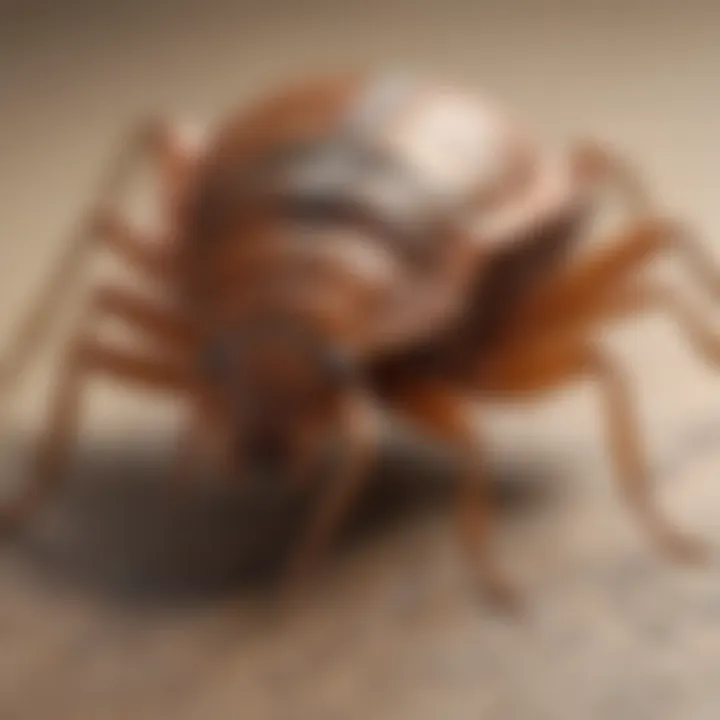 Diagram depicting the psychological effects of bed bug infestations