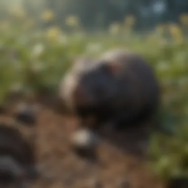 The Ecological Contribution of Moles Ecological role of moles illustrated