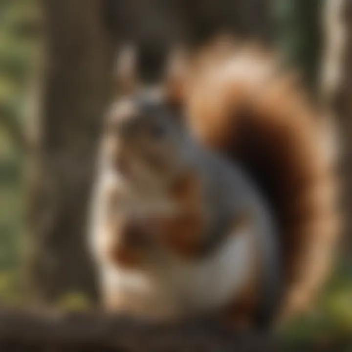 Understanding squirrel behavior in natural habitat