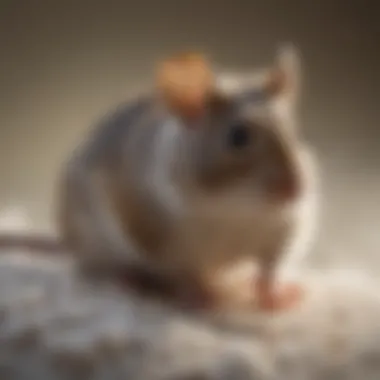 Scientific illustration of salt's effect on rodents