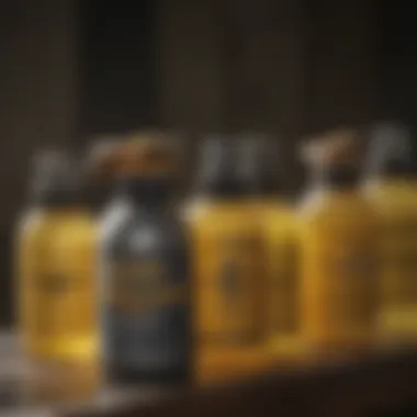 Range of Bee Control Sprays Various bee control spray products on display