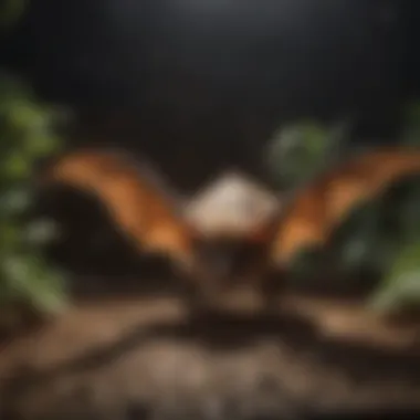 Ecological Benefits of Bats Ecological benefits of bats represented in an infographic