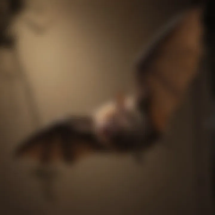 Diagram showcasing exclusion techniques for bats