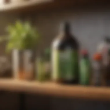 Eco-friendly pest control products displayed on a shelf