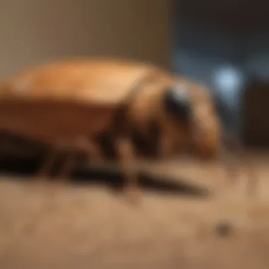 Professional pest control service in action