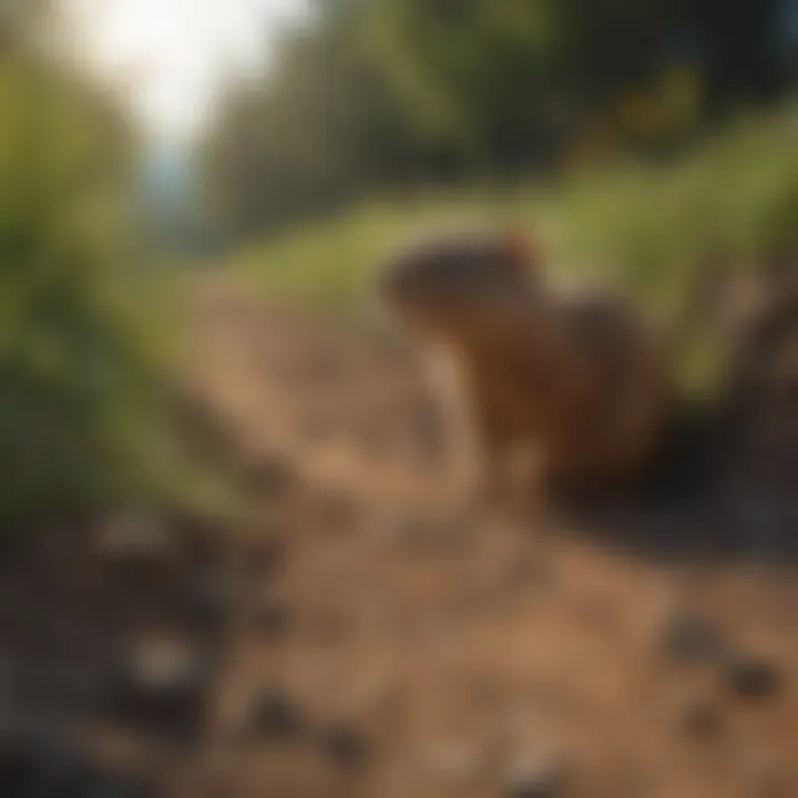 Natural barriers to prevent gopher intrusion