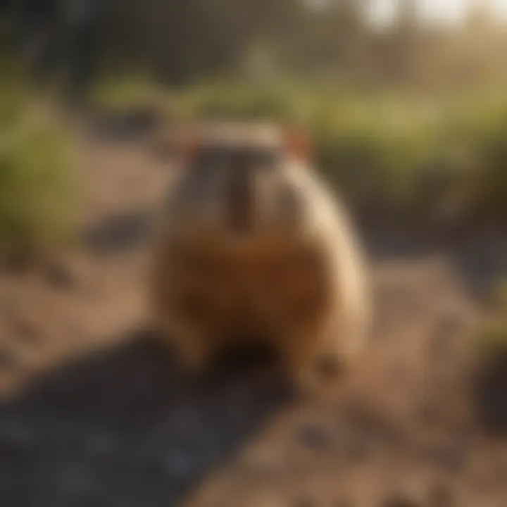 Professional pest control intervention for gophers