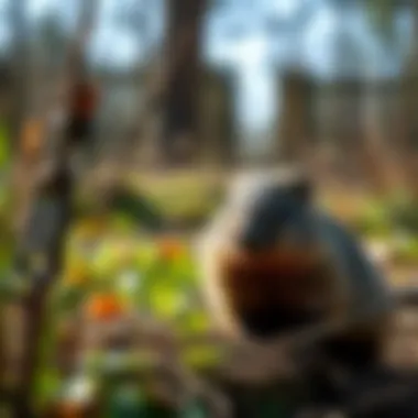 Humane exclusion methods for groundhog control