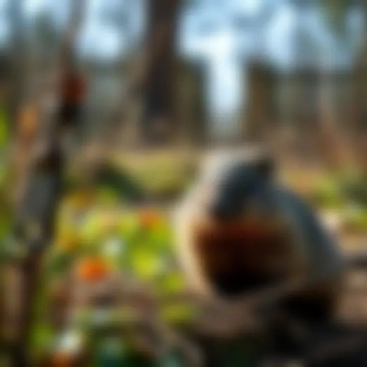 Humane exclusion methods for groundhog control