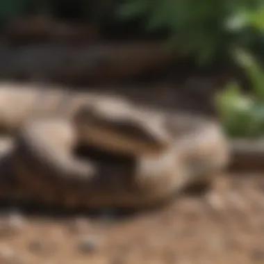 Identifying rattlesnakes in the yard