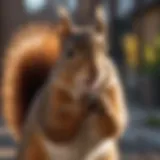 Understanding squirrel behavior in urban settings