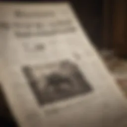 Vintage newspaper advertisement for pest control services