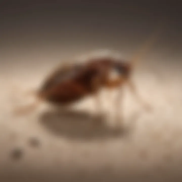 Behavioral patterns of bed bugs in habitat