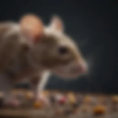 Mechanisms of Mice Poison Baits Infographic illustrating the mechanism of action of different baits