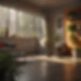 Innovative Taexx pest control system showcased in a modern home setting