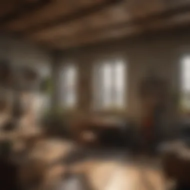 Detailed view of the Taexx installation layout within a house