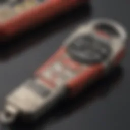 Detailed view of the Protecta Sidekick key highlighting its unique features