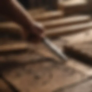 Inspection Tools for Wood-Destroying Organisms Professional conducting a wood inspection with tools