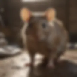 Effective decon application for rodent control