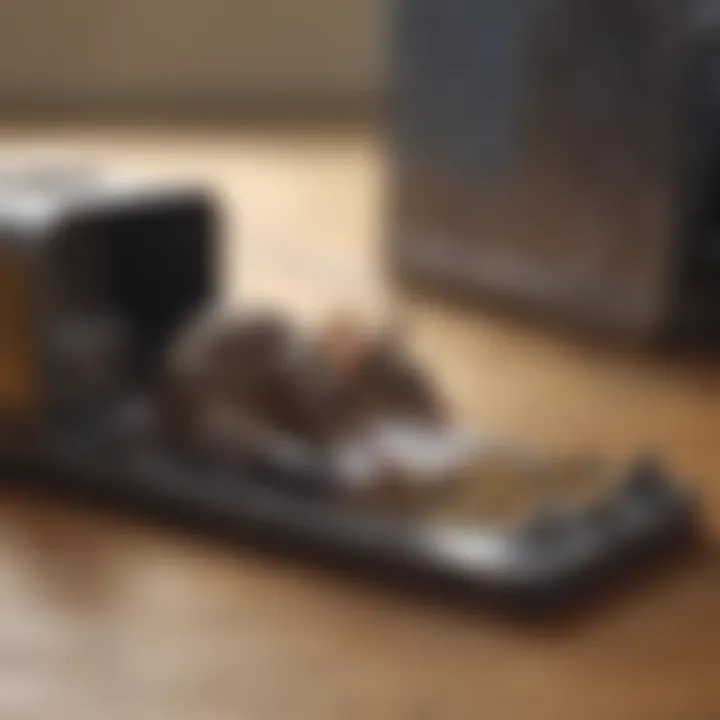 An effective demonstration of a metal trap in action