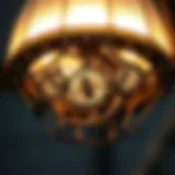 Intricate design of an industrial insect light trap showcasing its components