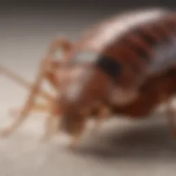 Illustration of bed bug behavior targeting specific individuals