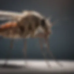 Genetically modified mosquito in a laboratory setting