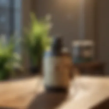 Eco-Friendly Pest Control Solutions Eco-friendly pest control products displayed on a table.