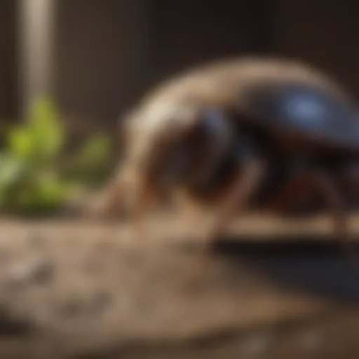 Detailed view of common pests in Lansing