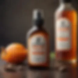 Close-up of MaxMoxie Mouse Repellent bottle showcasing its label and ingredients