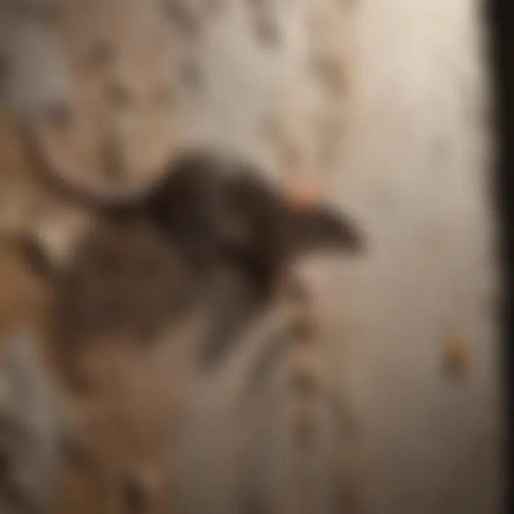 Mice exhibiting climbing behavior on various surfaces