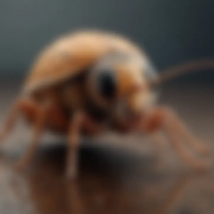 A close-up of common household pests