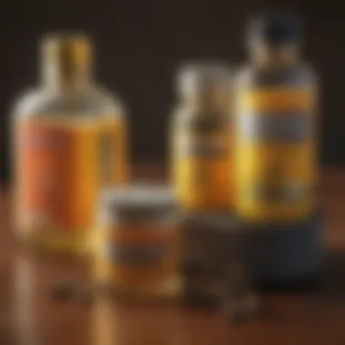 Crafting Your Own Mosquito Repellent Solutions DIY mosquito repellent solutions in attractive containers, ready for use.