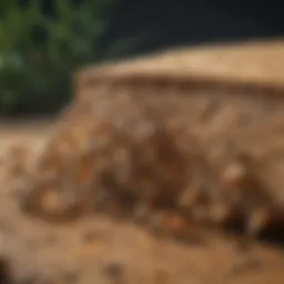 Visual representation of termite treatment methods
