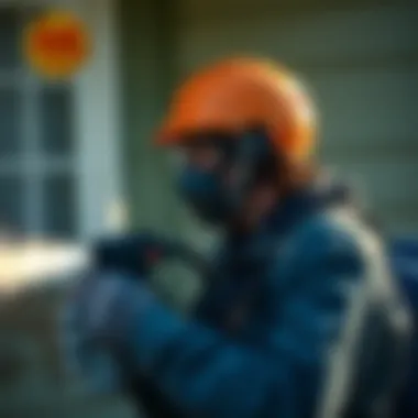 Safety First: Using Termite Sprays Wisely Safety precautions while using termite sprays in a residential setting.