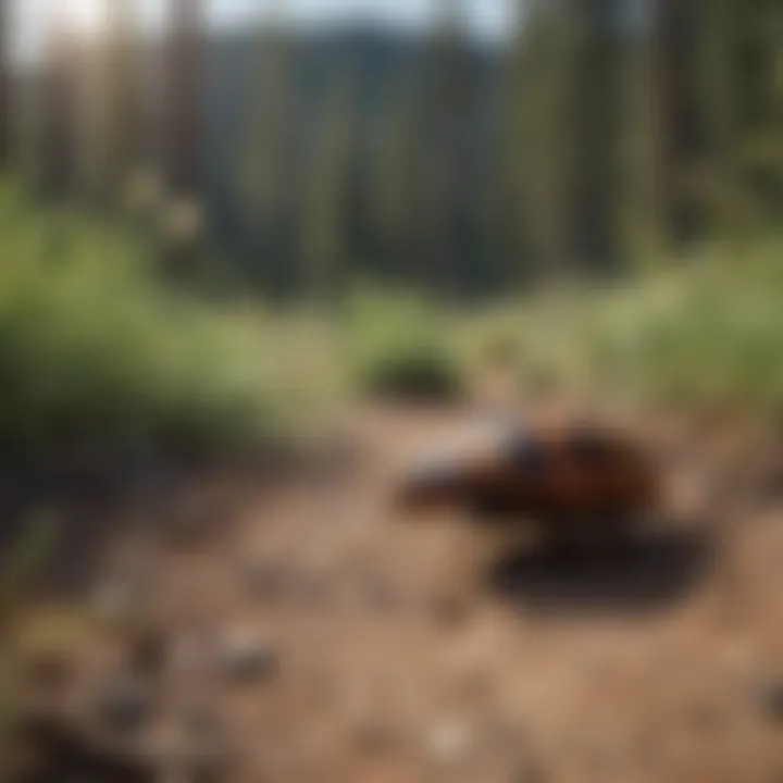 A serene Flagstaff landscape showcasing a pest-free environment