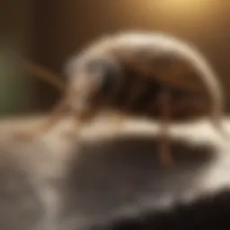 A close-up view of common pests found in homes.