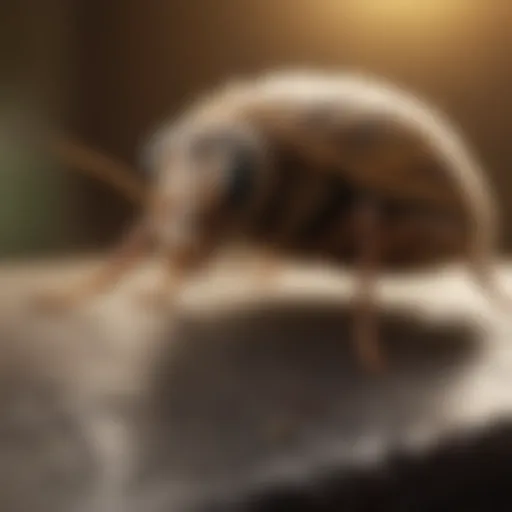 A close-up view of common pests found in homes.