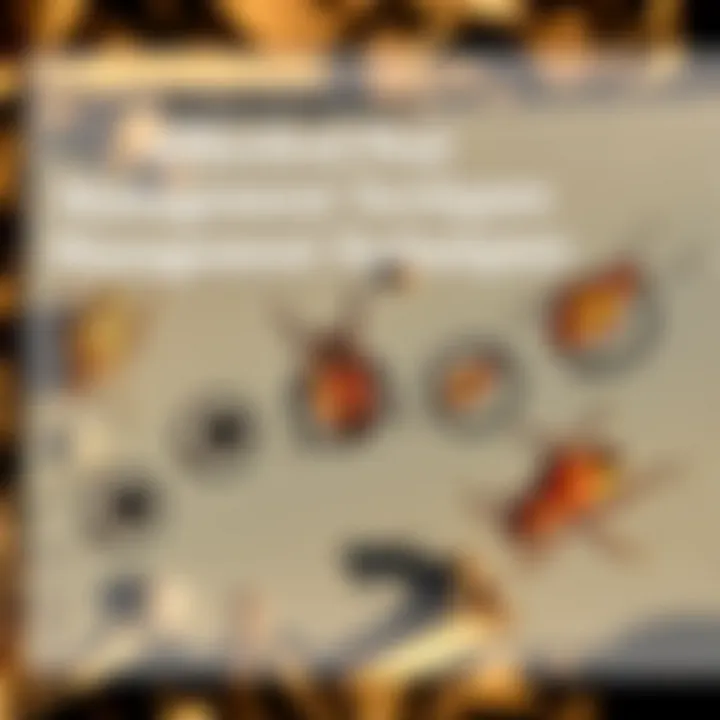 Diagram illustrating effective pest management techniques