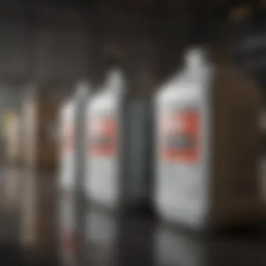 Preparing Pesticide Containers for Safe Disposal Cleaned pesticide containers ready for disposal