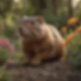 Vibrant flowers that deter gophers